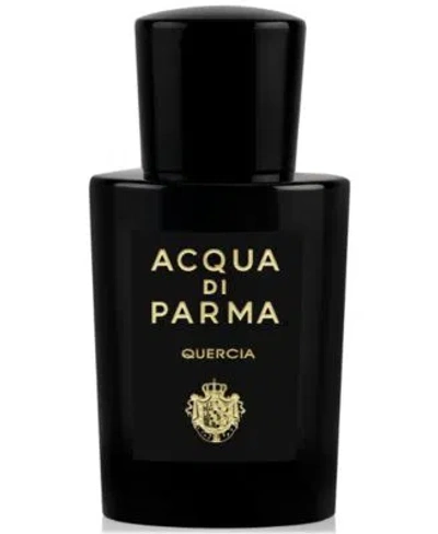 Acqua Di Parma Quercia Eau De Parfum Fragrance Collection In Transparent