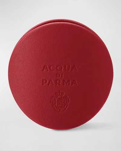 Acqua Di Parma Red Leather Car Diffuser In White