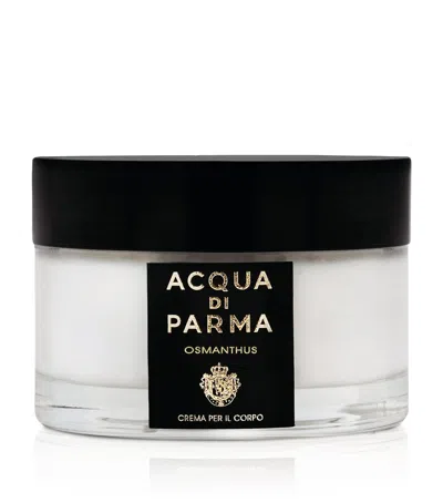 Acqua Di Parma Signatures Of The Sun Osmanthus Body Cream In White