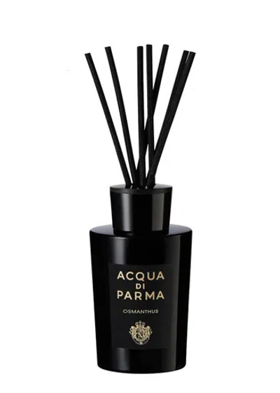 Acqua Di Parma Signatures Of The Sun Osmanthus Room Diffuser 180ml In Black