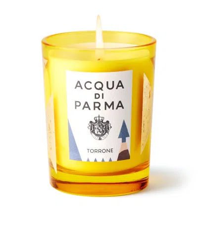Acqua Di Parma Torrone Holiday 2026 Candle In Yellow