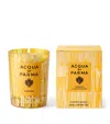 Acqua Di Parma Torrone Scented Candle In Yellow