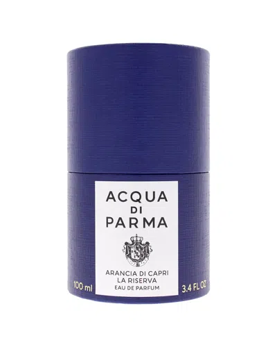 Acqua Di Parma Unisex 3.4oz Blu Mediterraneo - Arancia Di Capri La Riserva Edp In Transparent
