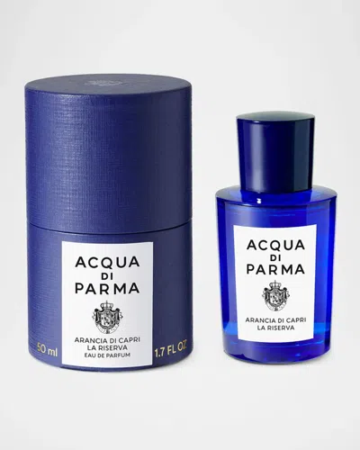 Acqua Di Parma Unisex  Arancia Di Capri La Riserva Edt Spray 1.7 oz Fragrances 8028713 In Blue