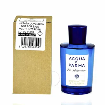 Acqua Di Parma Unisex Blu Mediterraneo Bergamotto Di Calabria Edt Spray 5.07 oz (tester) Fragrances