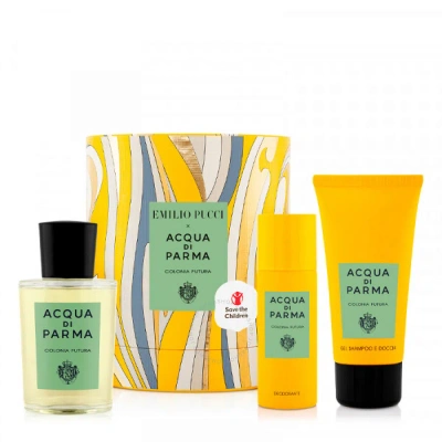 Acqua Di Parma Unisex Colonia Futura Gift Set Fragrances 8028713280269 In Pink