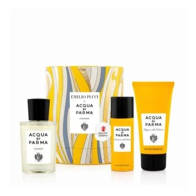 Acqua Di Parma Unisex Colonia Gift Set Fragrances 8028713250774 In White