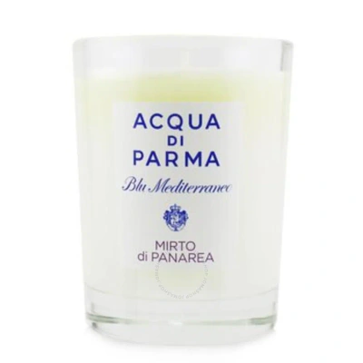 Acqua Di Parma Unisex Mirto Di Panarea Scented Candle 7.05 oz Fragrances 8028713620089 In Amber / Lemon / Rose