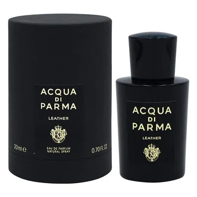Acqua Di Parma Unisex Perfume Edp  Leather (20 Ml) Gbby2 In Brown