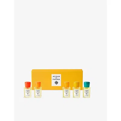 Acqua Di Parma Womens Buongiorno Collection 5 X 10ml In Transparent