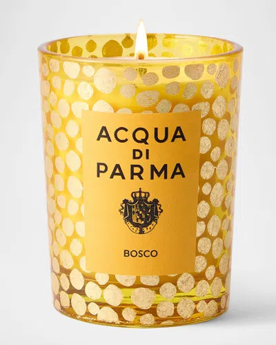 Acqua Di Parma X Cristina Celestino Bosco Candle, 6.8 Oz. In Gold
