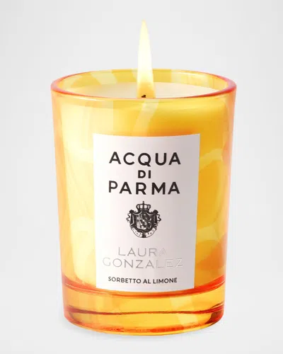 Acqua Di Parma X Laura Gonzalez Limited-edition Sorbetto Al Limone Candle, 7 Oz.