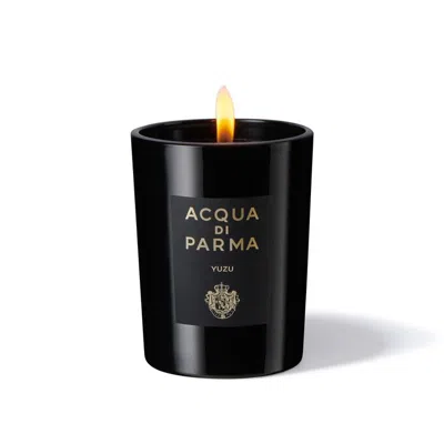 Acqua Di Parma Yuzu 200g Scented Candle 8028713620355 In Black