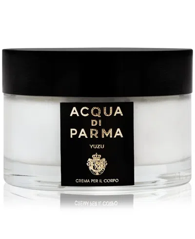 Acqua Di Parma Yuzu Body Cream, 5 Oz. In Transparent