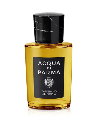 Acqua Di Parma Zafferano Ambrosia Extrait De Parfum 1.7 Oz. In Yellow