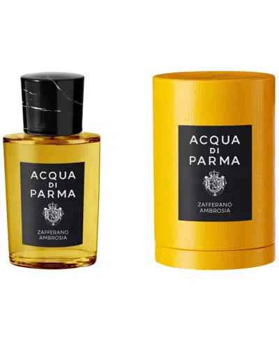 Acqua Di Parma Zafferano Ambrosia Extrait De Parfum, 1.7 Oz. In Transparent