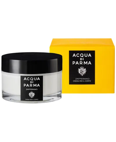 Acqua Di Parma Zafferano Body Cream, 5 Oz. In Transparent
