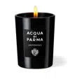 Acqua Di Parma Zafferano Candle In Black
