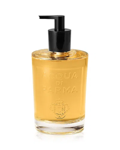 Acqua Di Parma Zafferano Hand Wash 11.15 Oz. In Transparent