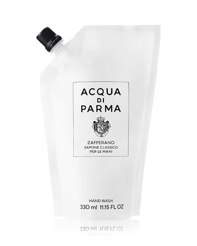 Acqua Di Parma Zafferano Hand Wash Refill 11.15 Oz. In White