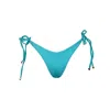 Acqua Pura Women's ‘stella'  Blue Triangle Bikini Bottom - Celeste In Blue