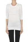 Acquapura Hemp And Cotton Pullover In White