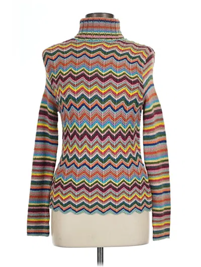 Pre-owned Acrobat Silk Pullover Sweater In Brown