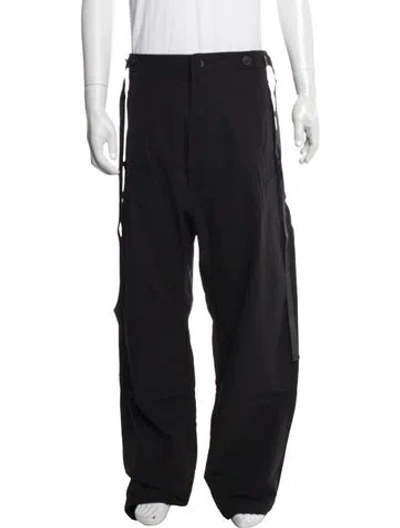 Pre-owned Acronym Cargo Pants In Black