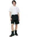 Acronym Cargo Shorts With Belt In Black