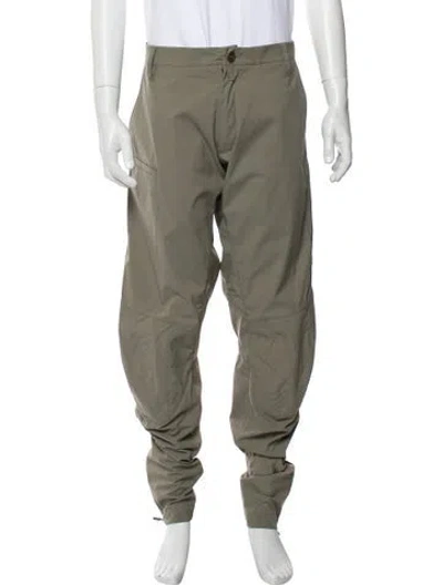 Pre-owned Acronym Chinos In Green