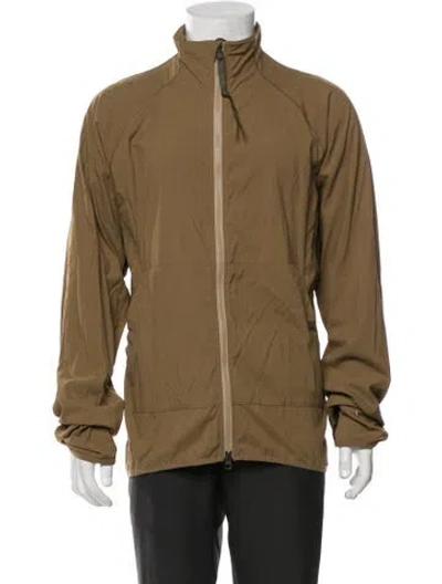 Pre-owned Acronym Coat In Brown