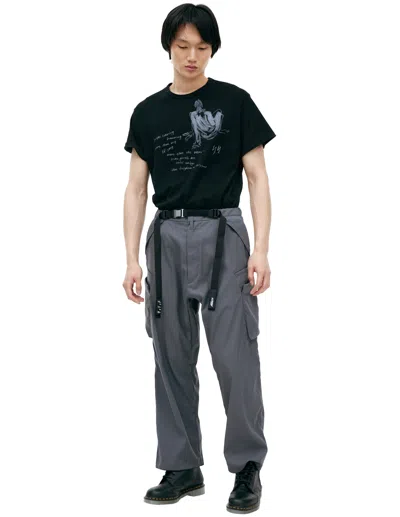 ACRONYM GREY CARGO TROUSERS