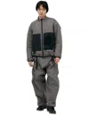 Acronym Grey Jacket With Patch Pockets In Grey