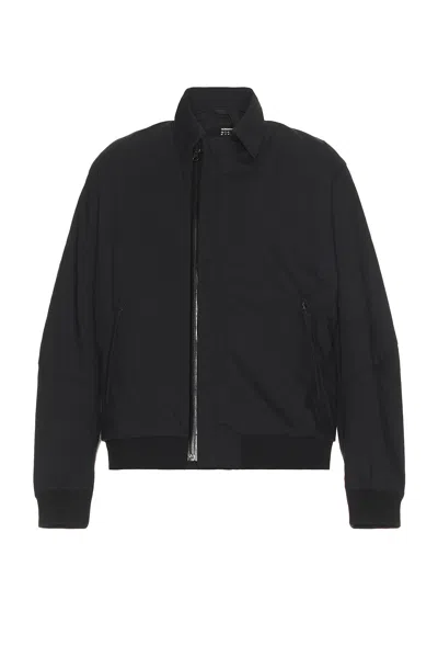 Acronym Off-centre Zip-up Jacket In Black