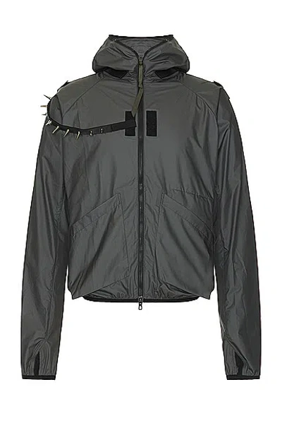 Acronym J118-ws Packable Windstopper Active Shell Jacket In Gray