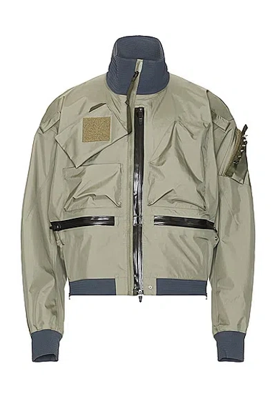 Acronym J123a-gt 3l Gore-tex Interops Jacket In Green