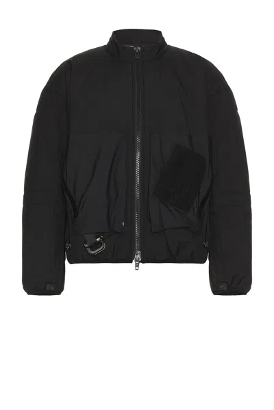 Acronym J91a-ws Windstopper Primaloft Modular Jacket In Black