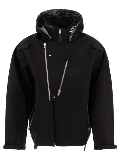 Acronym J68w-bq 3l Rider Jacket In Black