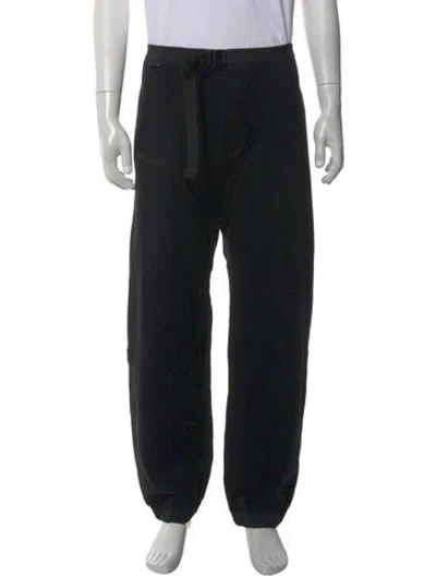 Pre-owned Acronym Lounge Bottoms In Black