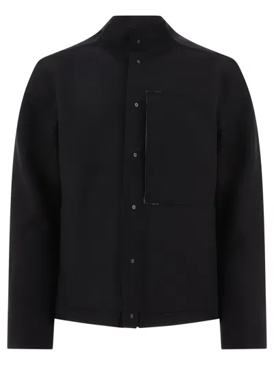 Acronym Men's Black Wool Jacket For Fw23 By
