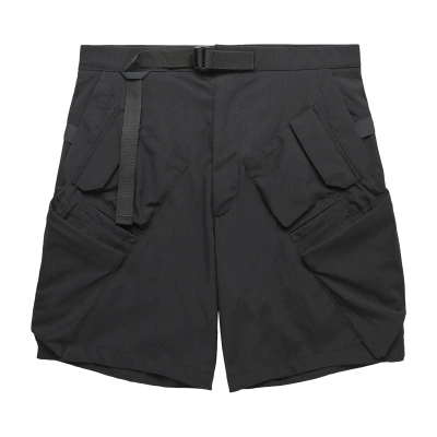 Pre-owned Acronym Milliken Shorts 'black'