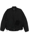 Acronym J91a-ws Windstopper Primaloft Modular Jacket In Grey/black