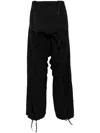 Acronym P30bl-e Drop-crotch Trousers In Black