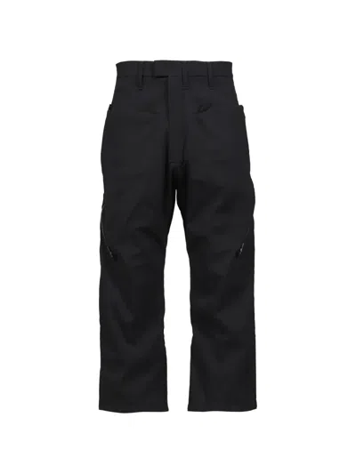 Acronym P60-e Long Zip Trousers In Black