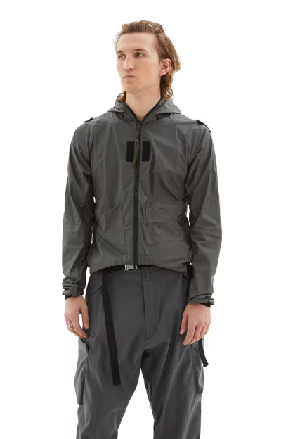 Acronym Packable Hardshell Jacket In Grey