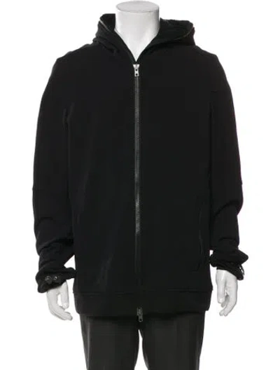 Pre-owned Acronym Puffer Coat In Black