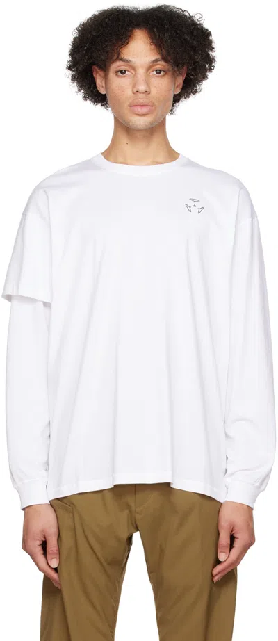 Acronym White Layered Long Sleeve T-shirt