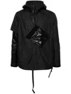 Acronym Windstopper Interops Hooded Jacket In Black