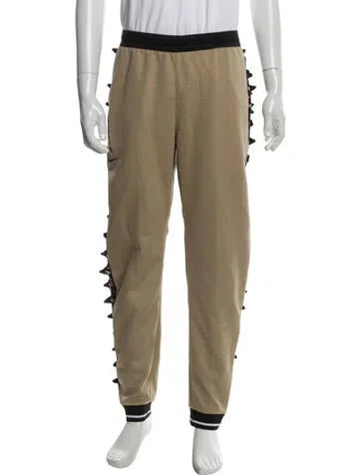Pre-owned Acronym X Nike Graphic Print Joggers In Neutral