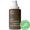 Act+acre 2% Squalene Anti-frizz Leave In Conditioner For Frizz 6.7 oz / 200 ml
